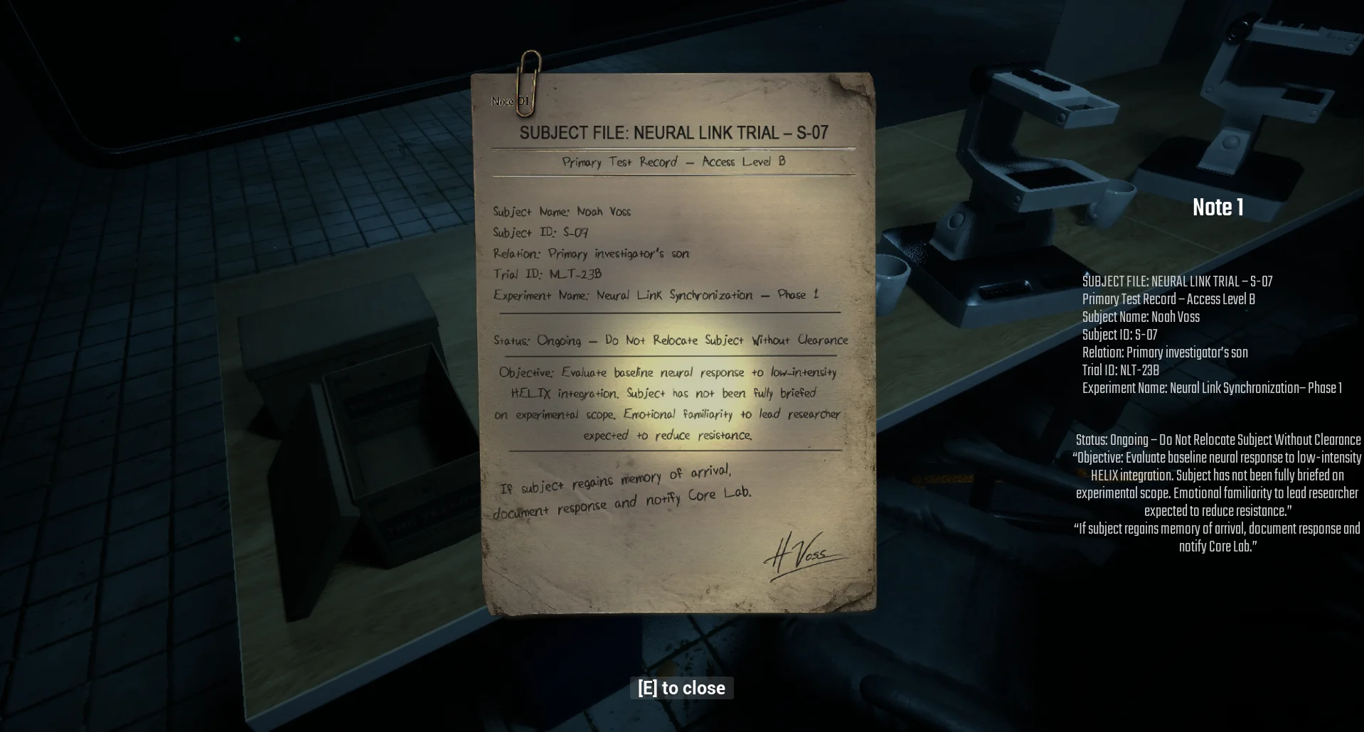Lab-1995 prototype scene