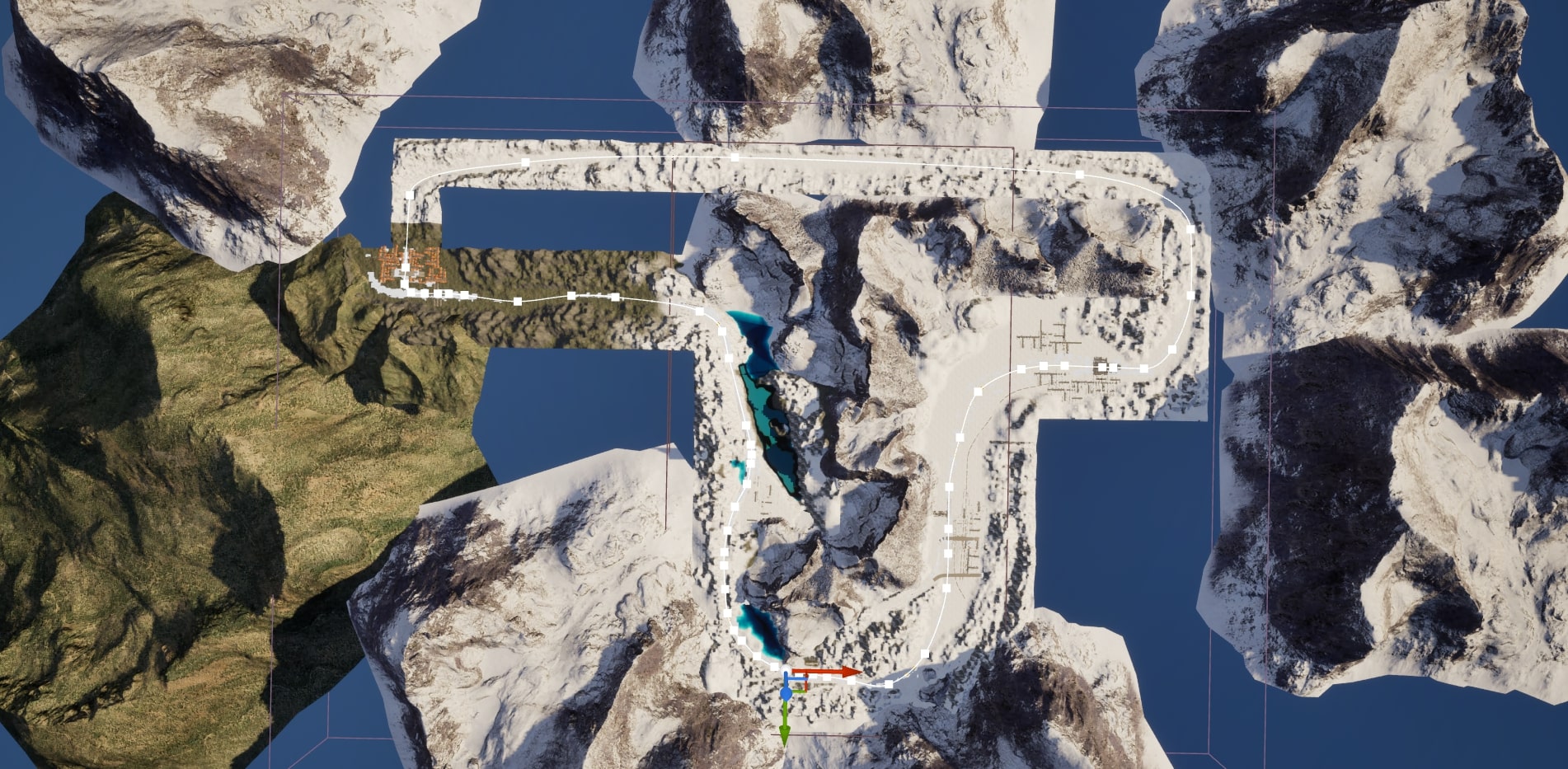 Railway Simulator final route implementation
